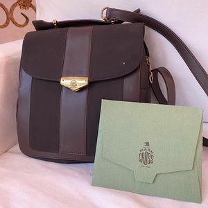 VINTAGE MARK CROSS SHOULDER BAG